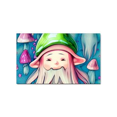 Conjure Mushroom Sticker Rectangular (100 Pack) by GardenOfOphir