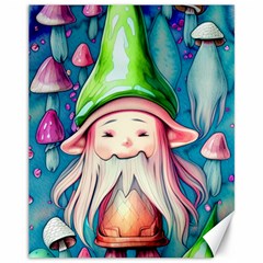 Conjure Mushroom Canvas 11  X 14  by GardenOfOphir