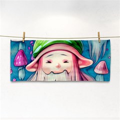 Conjure Mushroom Hand Towel by GardenOfOphir