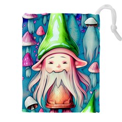 Conjure Mushroom Drawstring Pouch (4xl) by GardenOfOphir