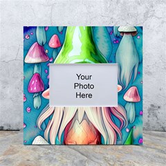 Conjure Mushroom White Box Photo Frame 4  X 6  by GardenOfOphir