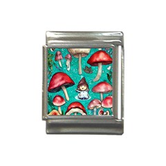 Magic Mushroom Italian Charm (13mm) by GardenOfOphir