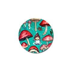 Magic Mushroom Golf Ball Marker (10 Pack) by GardenOfOphir