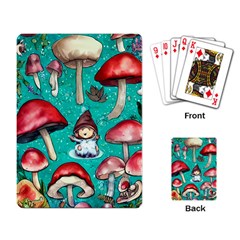 Magic Mushroom Playing Cards Single Design (rectangle) by GardenOfOphir