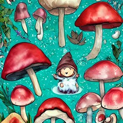 Magic Mushroom Play Mat (rectangle) by GardenOfOphir