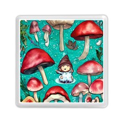 Magic Mushroom Memory Card Reader (square) by GardenOfOphir