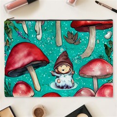 Magic Mushroom Cosmetic Bag (xxxl) by GardenOfOphir