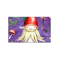 Sacred Mushroom Sticker Rectangular (100 Pack) by GardenOfOphir