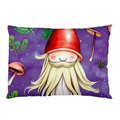 Sacred Mushroom Pillow Case by GardenOfOphir