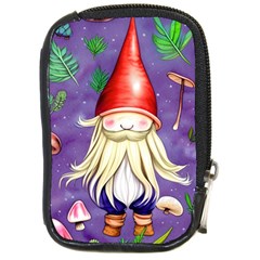 Sacred Mushroom Compact Camera Leather Case