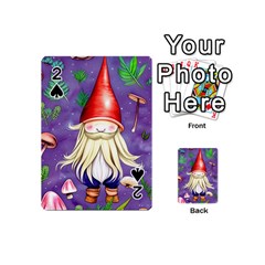 Sacred Mushroom Playing Cards 54 Designs (mini) by GardenOfOphir