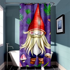 Sacred Mushroom Shower Curtain 36  X 72  (stall)  by GardenOfOphir