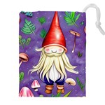 Sacred Mushroom Drawstring Pouch (4XL) Front