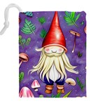 Sacred Mushroom Drawstring Pouch (4XL) Back