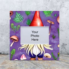 Sacred Mushroom White Box Photo Frame 4  X 6 