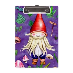 Sacred Mushroom A5 Acrylic Clipboard by GardenOfOphir