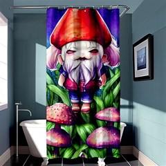 Liberty Cap Mushroom Art Shower Curtain 36  X 72  (stall)  by GardenOfOphir