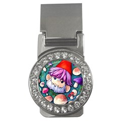 Sacred Mushroom Art Money Clips (cz)  by GardenOfOphir