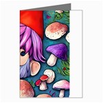 Sacred Mushroom Art Greeting Cards (Pkg of 8) Left