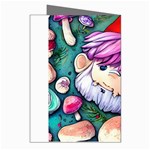 Sacred Mushroom Art Greeting Cards (Pkg of 8) Right