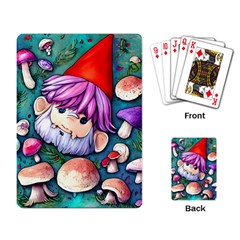 Sacred Mushroom Art Playing Cards Single Design (rectangle) by GardenOfOphir