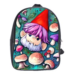 Sacred Mushroom Art School Bag (large) by GardenOfOphir