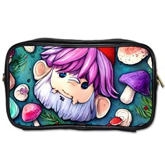 Sacred Mushroom Art Toiletries Bag (one Side) by GardenOfOphir