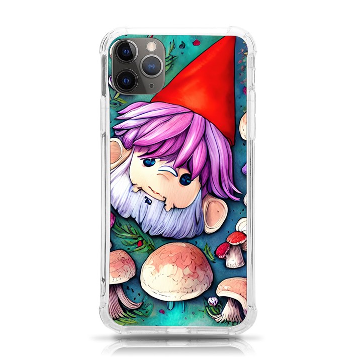 Sacred Mushroom Art iPhone 11 Pro Max 6.5 Inch TPU UV Print Case