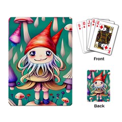 Toadstools For Charm Work Playing Cards Single Design (Rectangle)