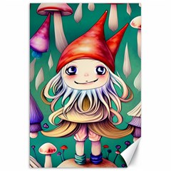 Toadstools For Charm Work Canvas 20  x 30 