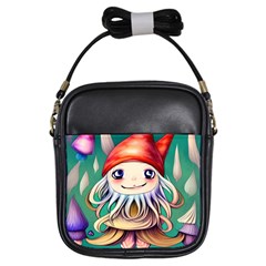 Toadstools For Charm Work Girls Sling Bag