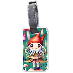 Toadstools For Charm Work Luggage Tag (one side)