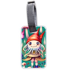 Toadstools For Charm Work Luggage Tag (two sides)