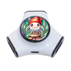 Toadstools For Charm Work 3-Port USB Hub