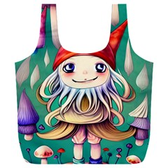 Toadstools For Charm Work Full Print Recycle Bag (XXXL)