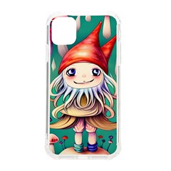 Toadstools For Charm Work Iphone 11 Tpu Uv Print Case by GardenOfOphir