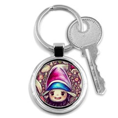 Magic Mushrooms For Conjuring Key Chain (round) by GardenOfOphir