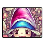 Magic Mushrooms For Conjuring One Side Fleece Blanket (Small) 50 x40  Blanket Front