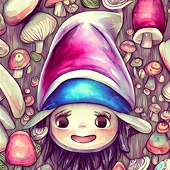 Magic Mushrooms For Conjuring Play Mat (square) by GardenOfOphir