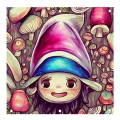 Magic Mushrooms For Conjuring Banner And Sign 4  X 4  by GardenOfOphir