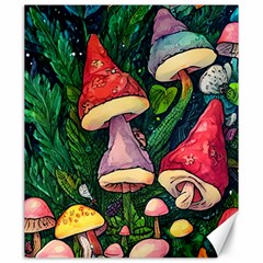 Sacred Mushrooms For Necromancy Canvas 20  X 24  by GardenOfOphir