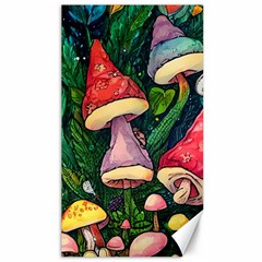 Sacred Mushrooms For Necromancy Canvas 40  X 72  by GardenOfOphir