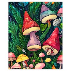 Sacred Mushrooms For Necromancy Drawstring Bag (small) by GardenOfOphir