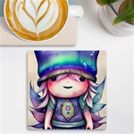 Necromancy Conjuration Magical UV Print Square Tile Coaster  Front