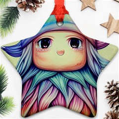 Spell Mojo Enchantress Ornament (star) by GardenOfOphir