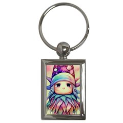 Spell Mojo Enchantress Key Chain (rectangle) by GardenOfOphir