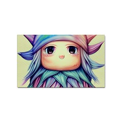 Spell Mojo Enchantress Sticker (rectangular) by GardenOfOphir