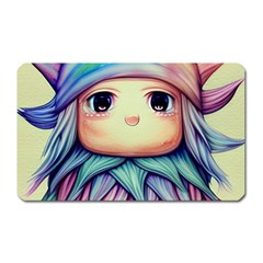 Spell Mojo Enchantress Magnet (rectangular) by GardenOfOphir