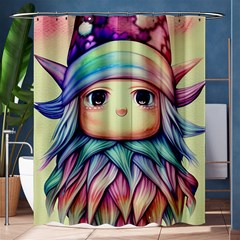 Spell Mojo Enchantress Shower Curtain 60  X 72  (medium)  by GardenOfOphir