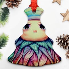 Spell Mojo Enchantress Christmas Tree Ornament (two Sides) by GardenOfOphir